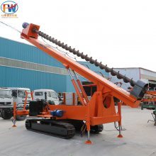翔驰履带式CFG钻孔机 高效地基制造的革新利器